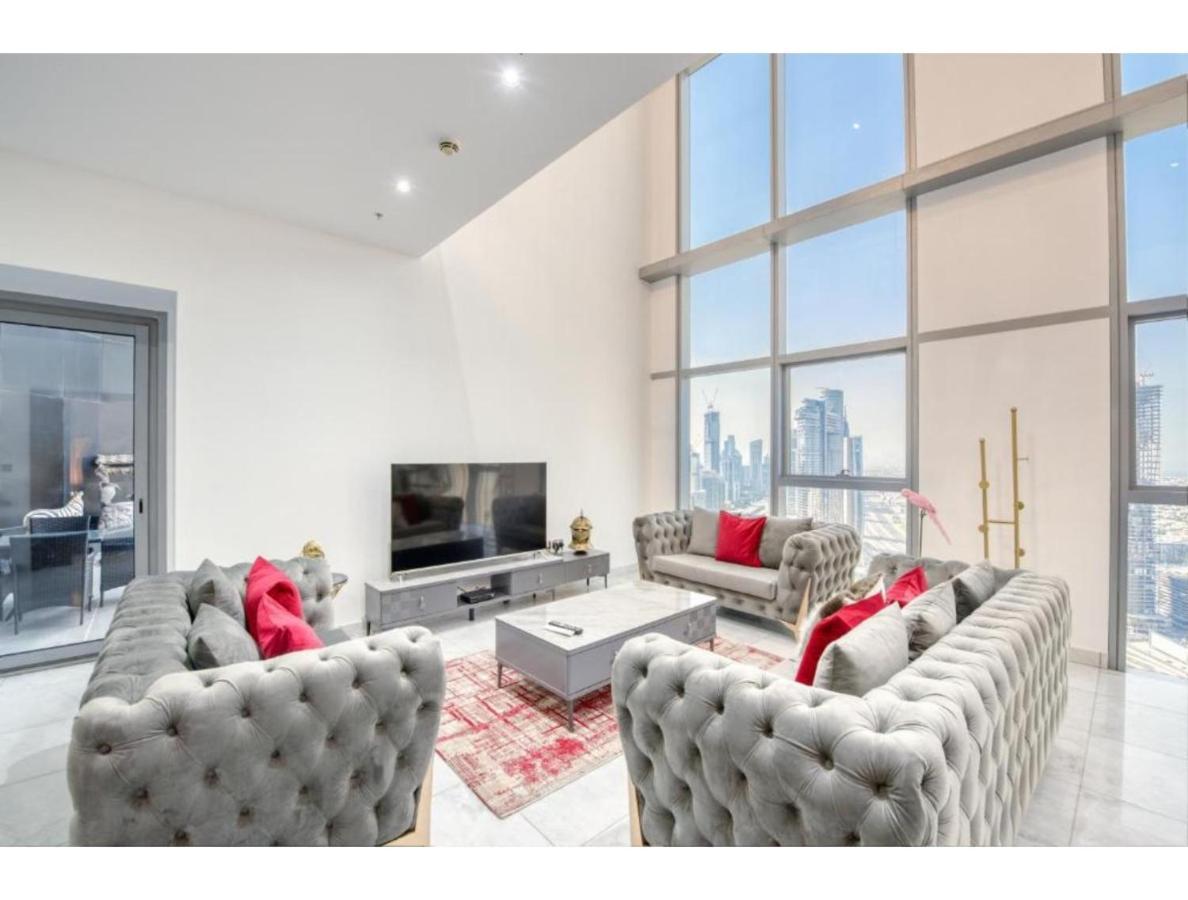The Penthouse Near Burj Khalifa And Dubai Mall Exteriör bild